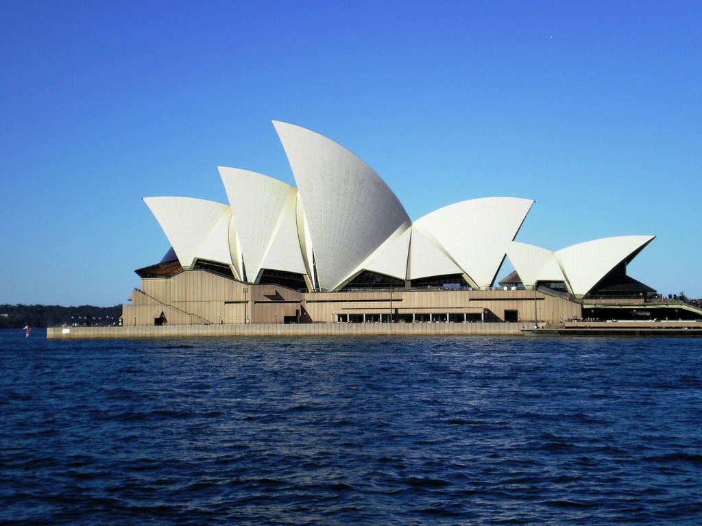 Sydney harbour and the Opera House representing the Australian market